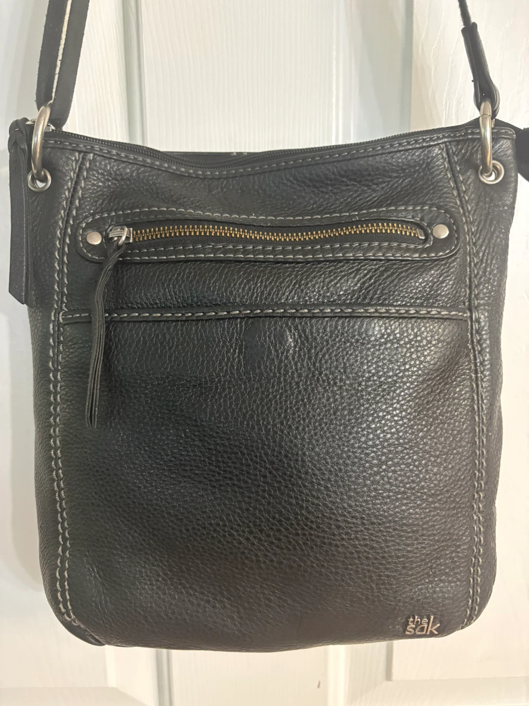The Sak Black Leather Crossbody Bag - photo 2