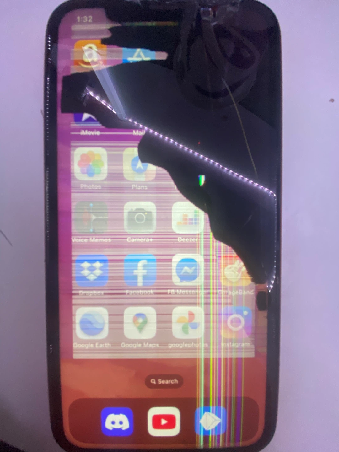 (Cracked )Apple iPhone XR - Red