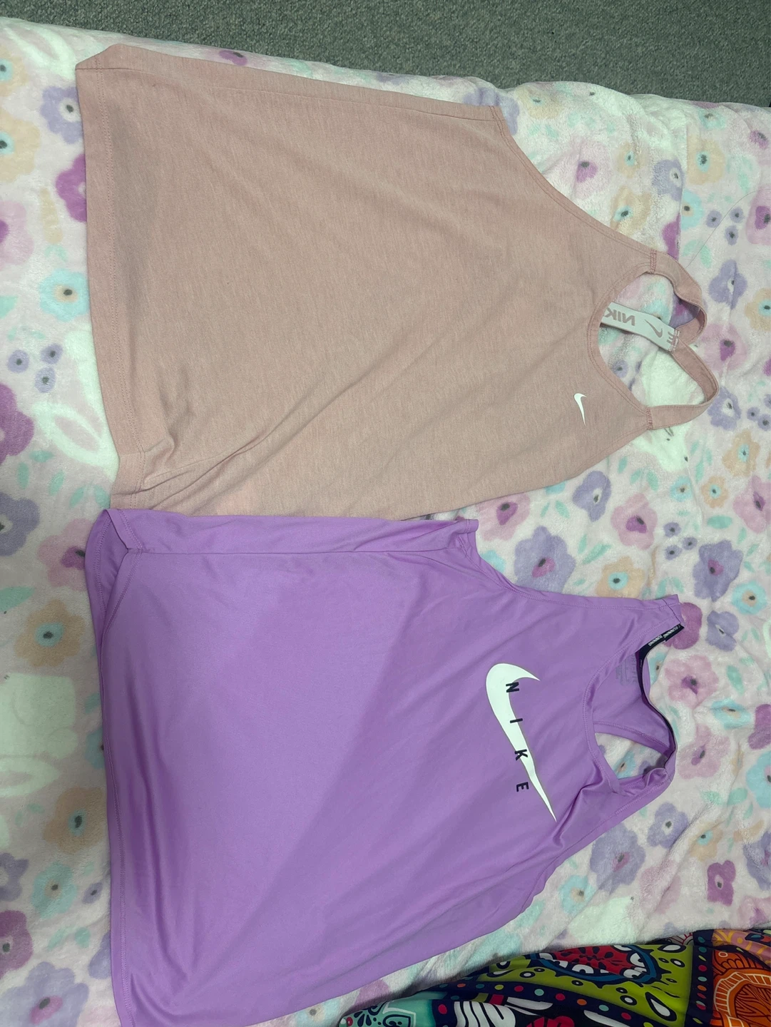 Nike Tank Tops - Pink and Purple
