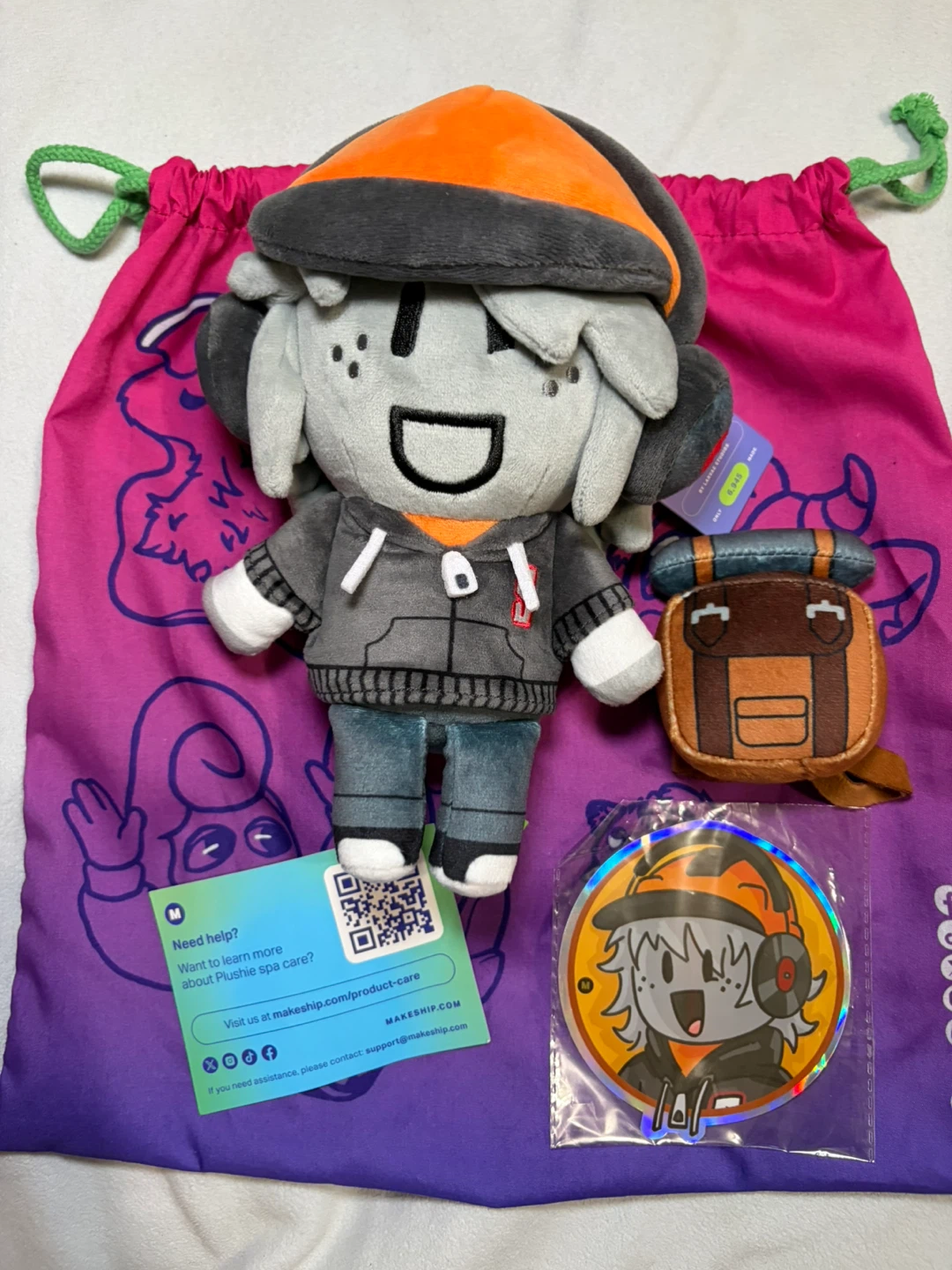 New Makeship Builderfan Plushie Something Evil Will Happen