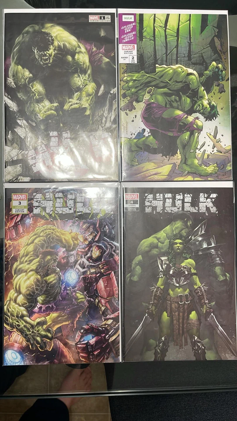 Hulk Volume 5 Issues 1-9 Store exclusives