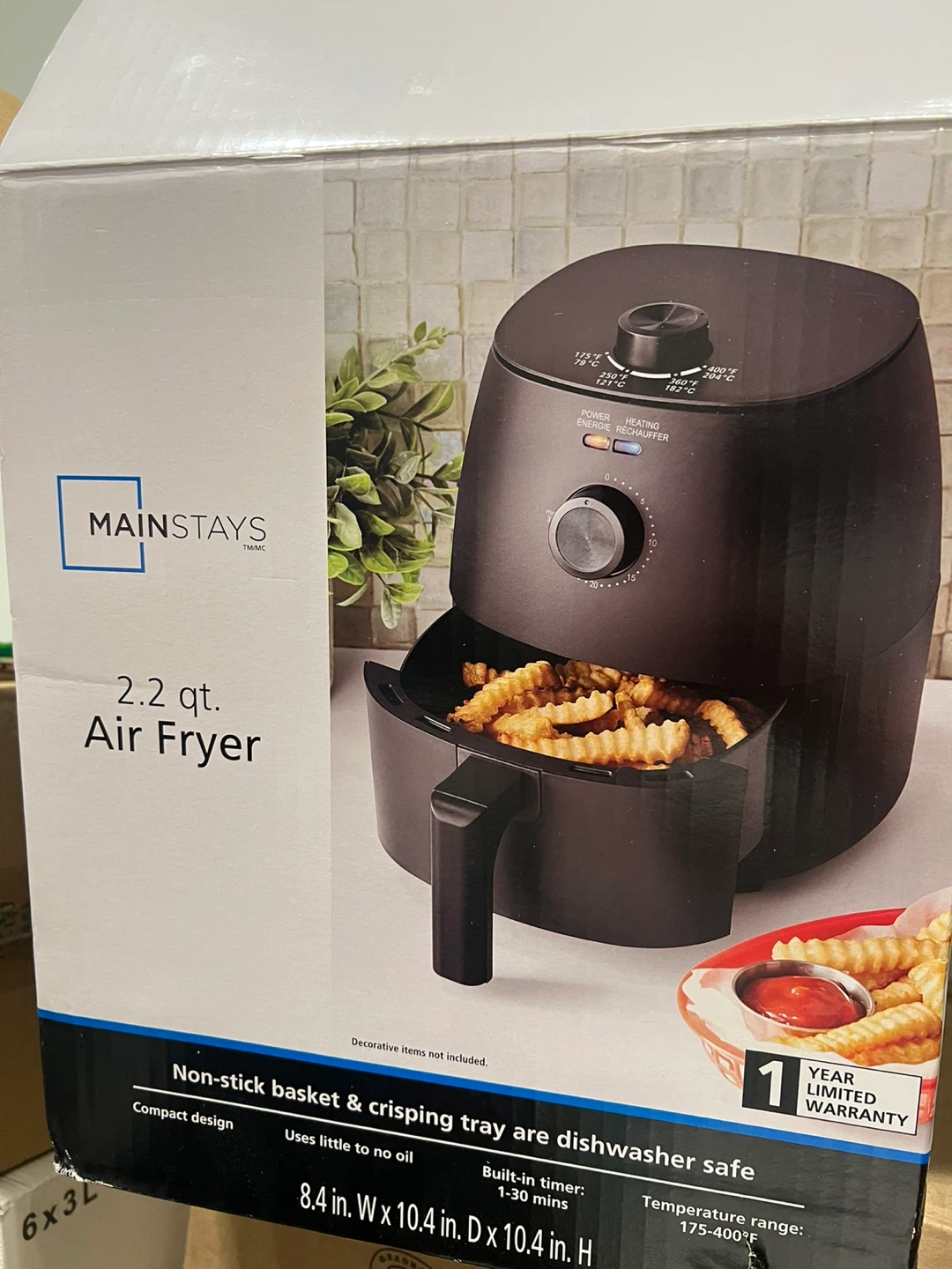 Mainstays 2.2 qt. Air Fryer