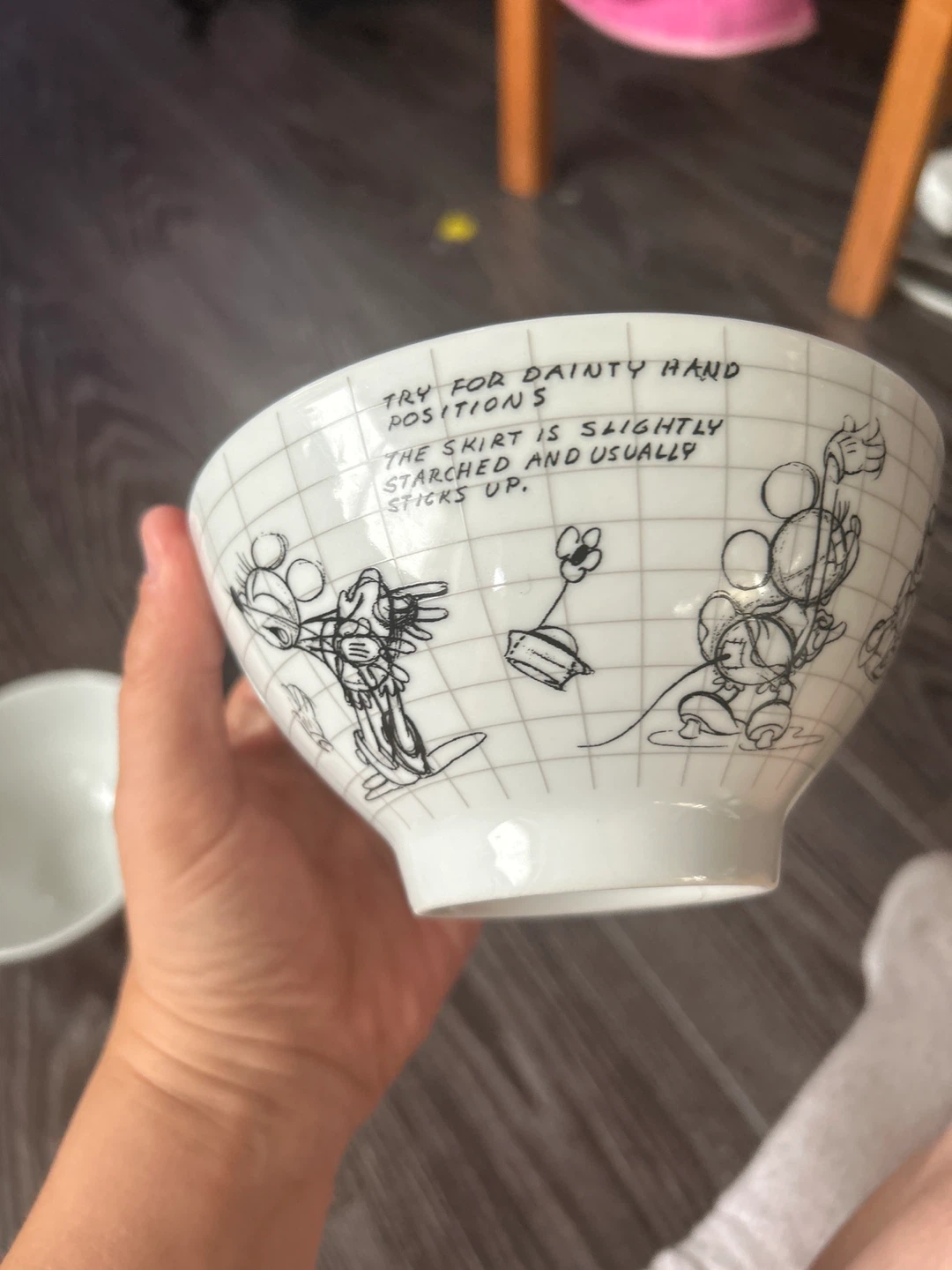Disney Minnie  Mouse Sketch Bowls set of 2 - photo 5