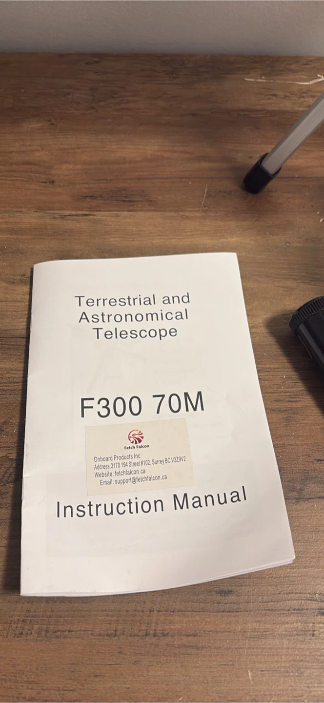 Fetch Falcon F300 70M Astronomical Telescope - photo 4