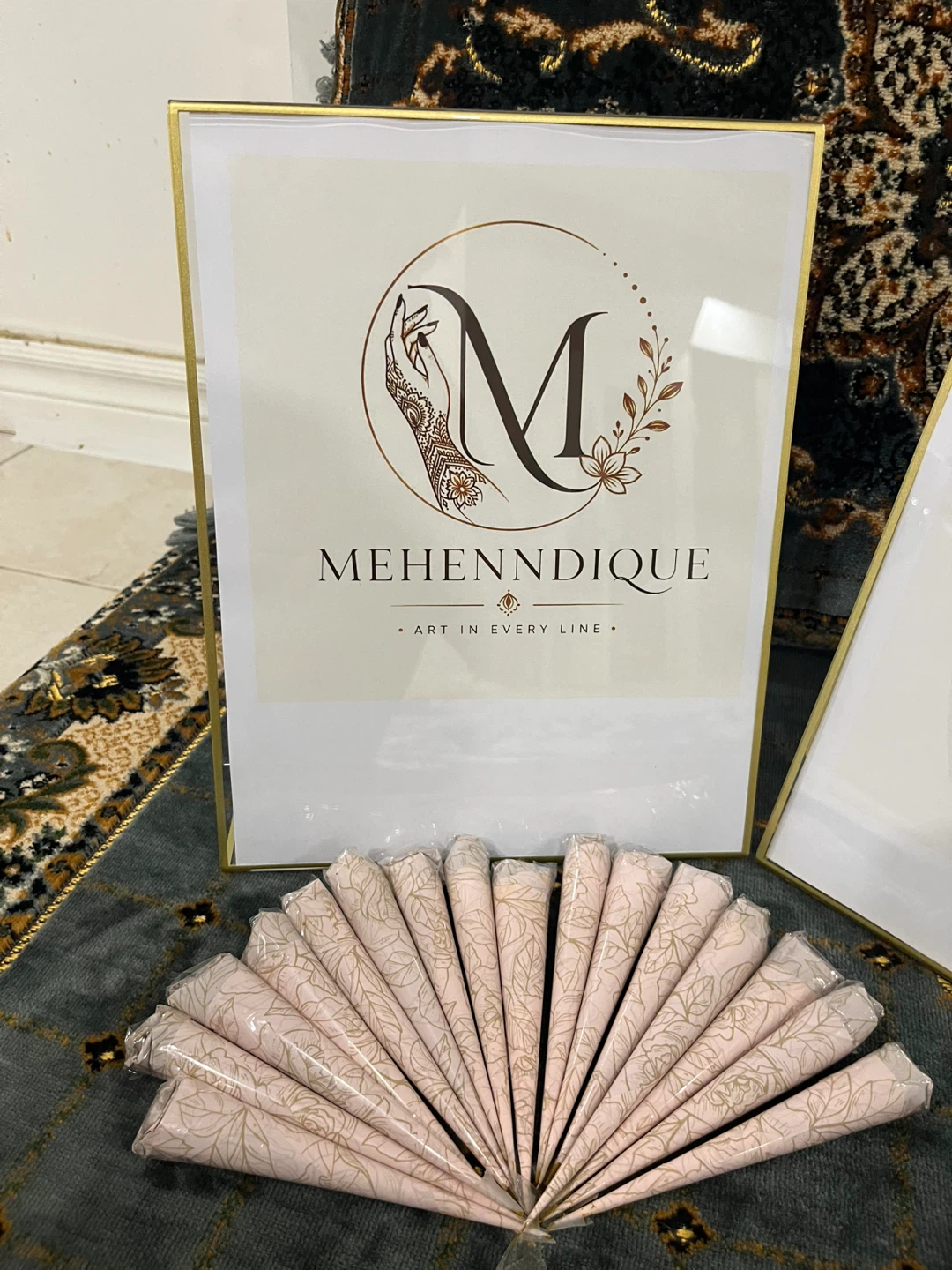Fresh Hand made Henna Cones