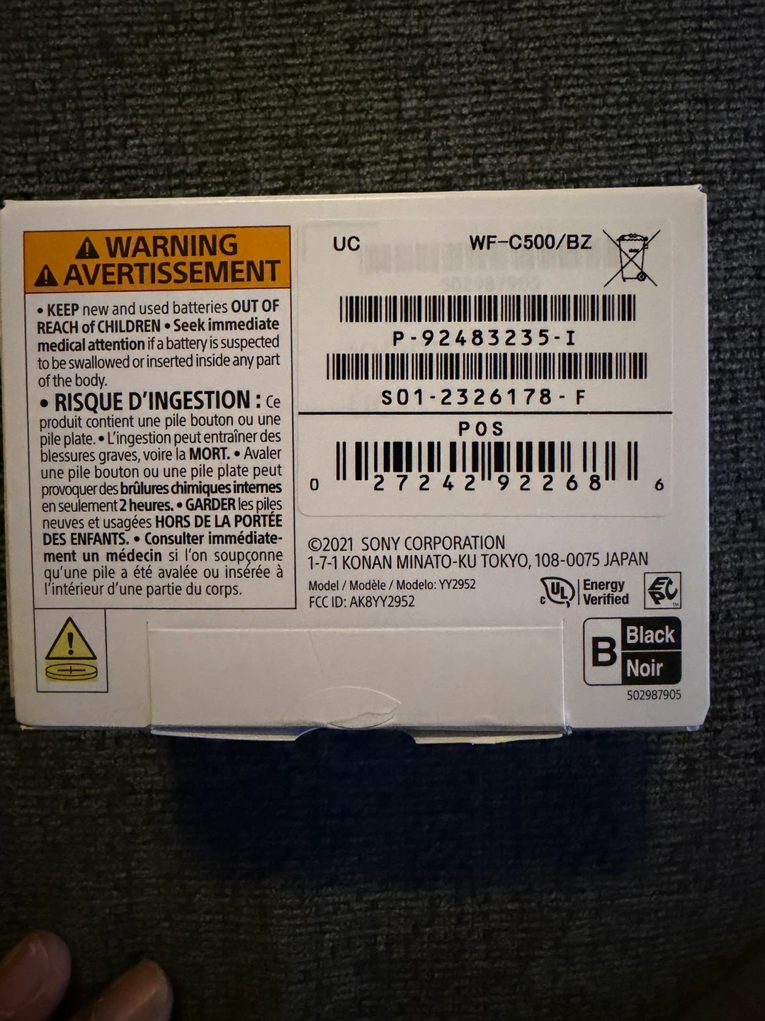 Sony WF-C500 Wireless Earbuds - photo 2