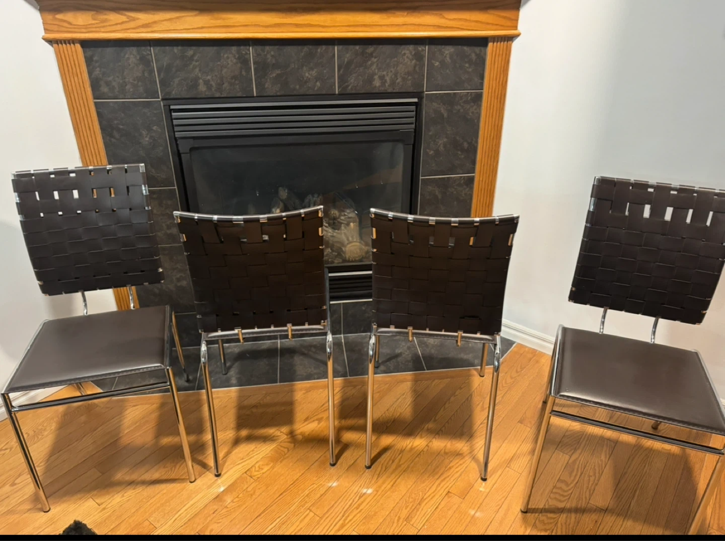 Set of 4 Dining Chairs - photo 2