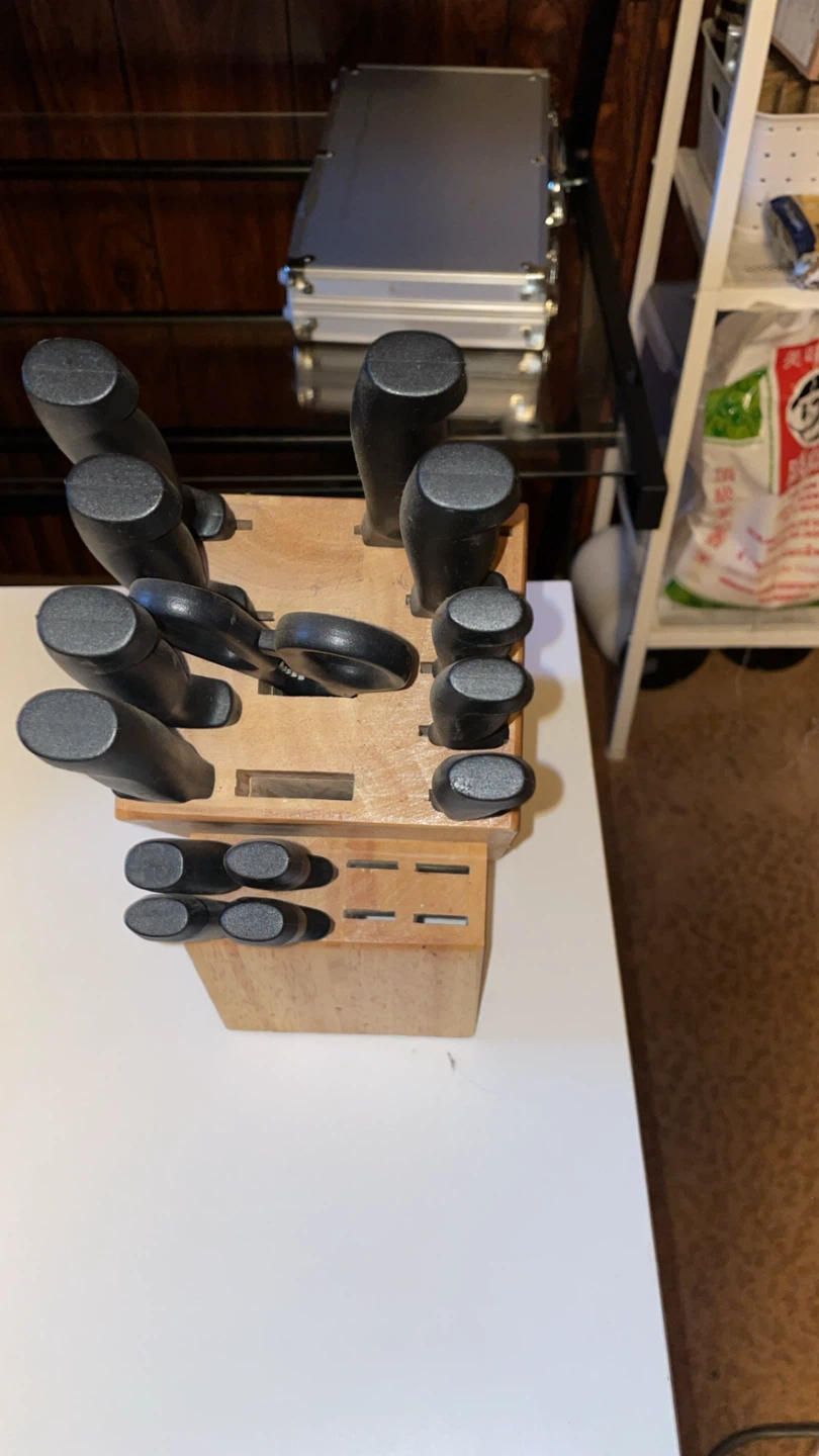 Wooden Knife Block Set - photo 2