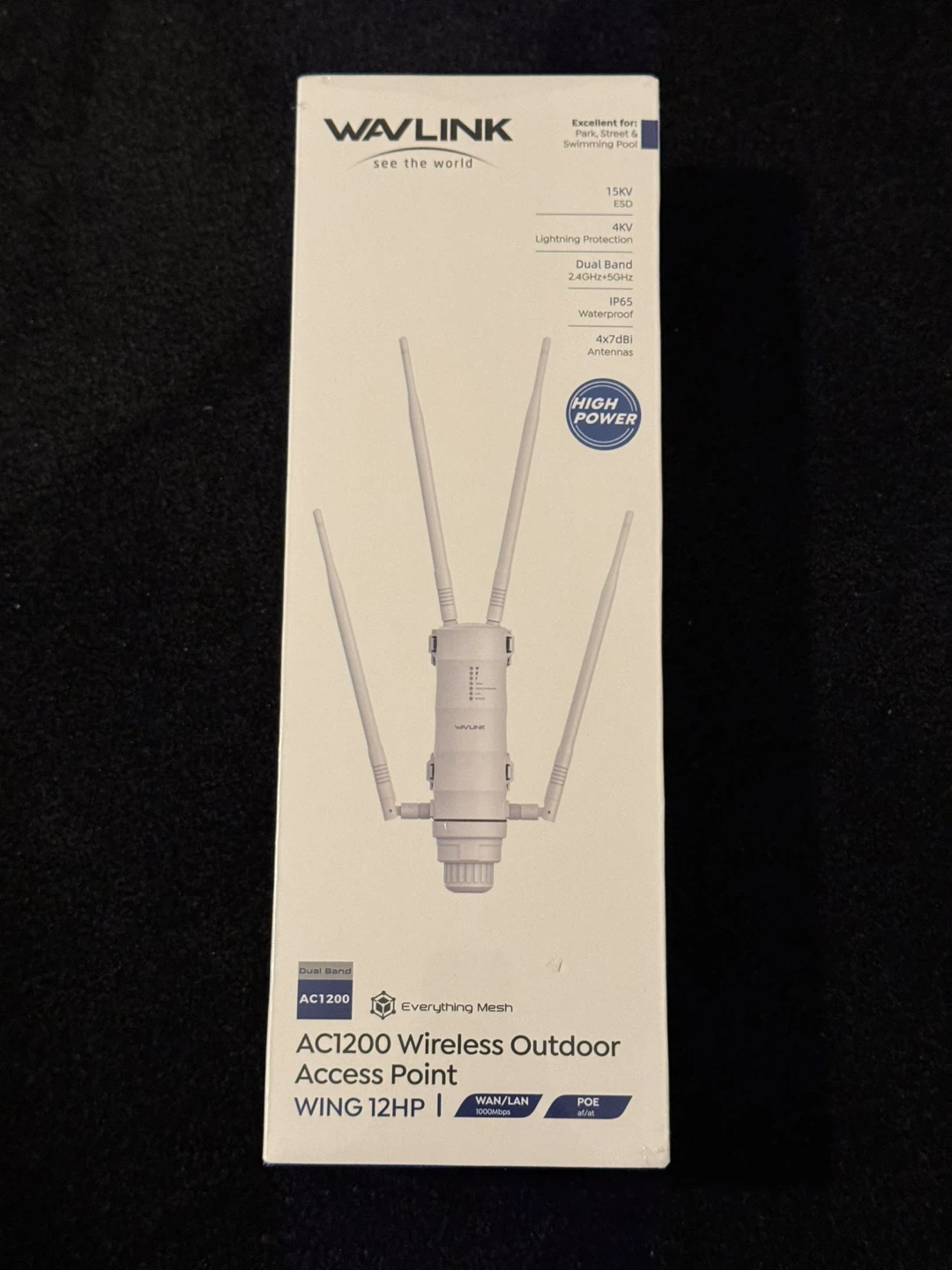 Outdoor WiFi Range Extender AC1200