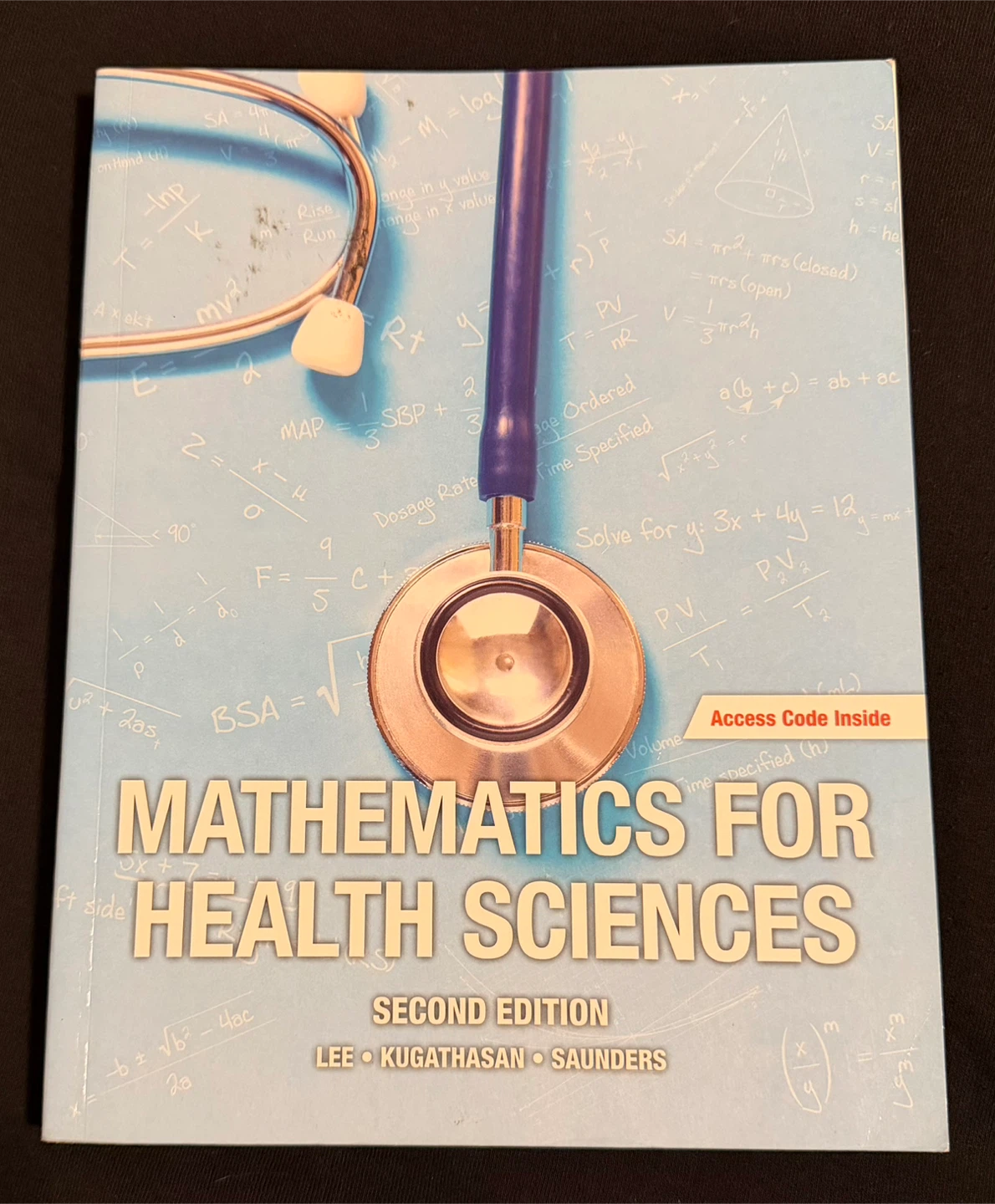 Mathematics for Health Sciences: Second Edition