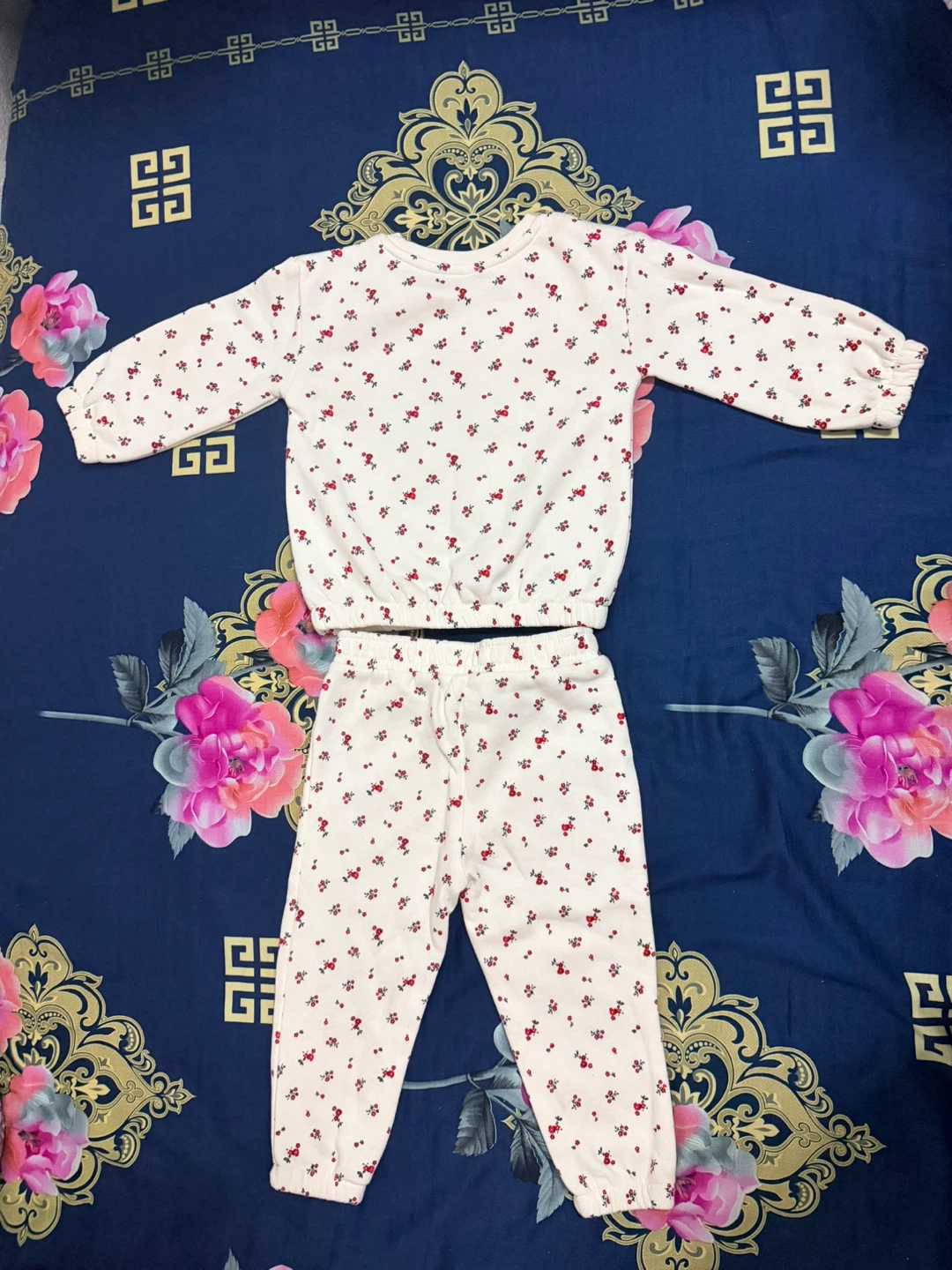 Baby Girl's Floral Pajama Set - photo 3