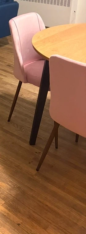 Pink Velvet Dining Chairs (Set of 4) - photo 3