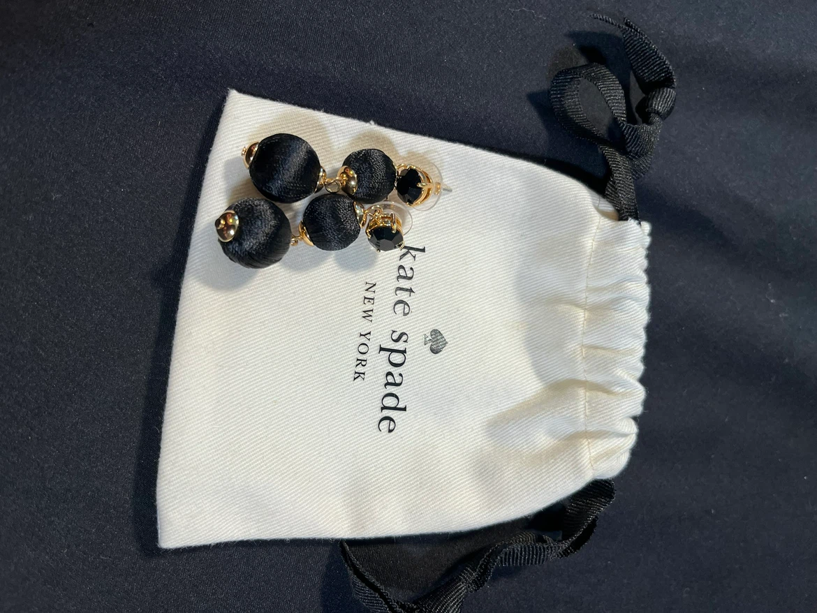 Kate Spade Black Earrings - photo 2