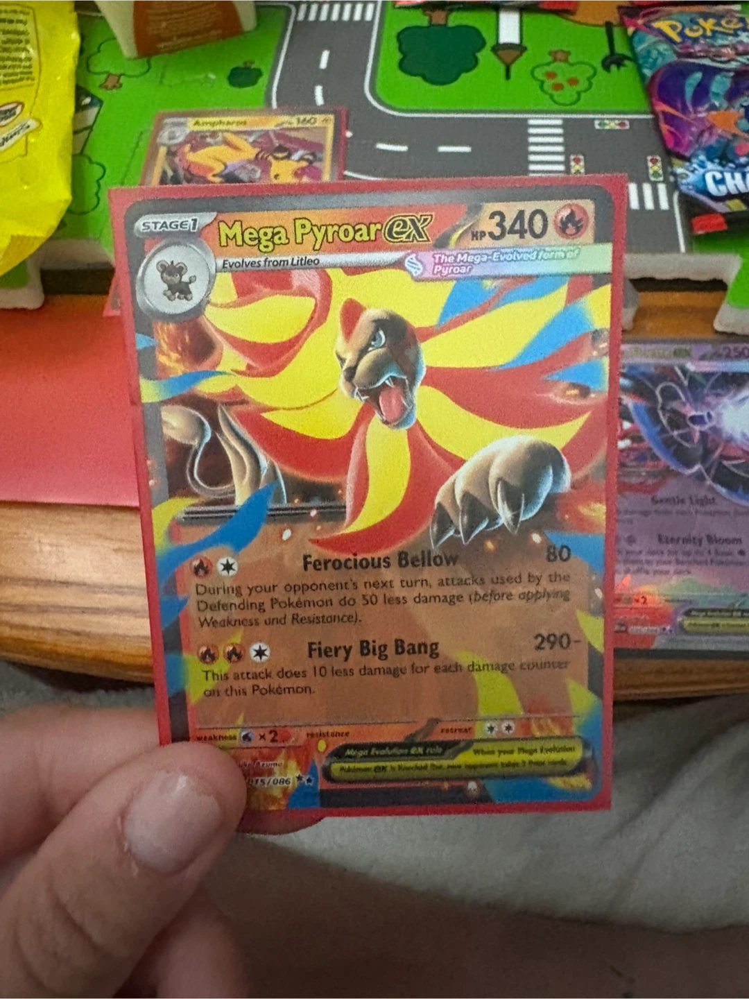 Mega Gallade EX, Mega Floette EX, Mega Pyroar EX Pokemon Cards - photo 3