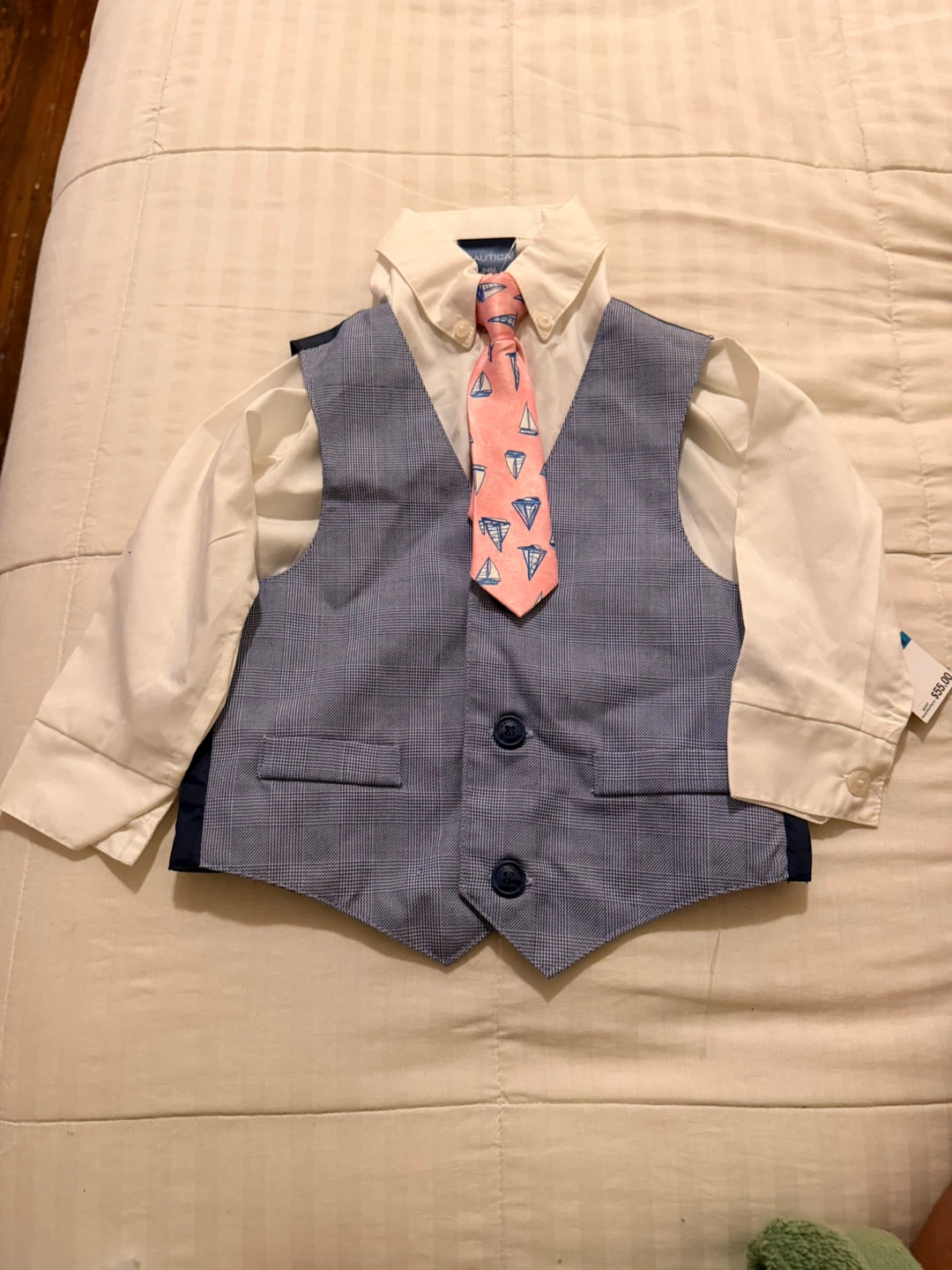 Nautica 4 Piece Pant Suit Set Toddler 24 Months - photo 2
