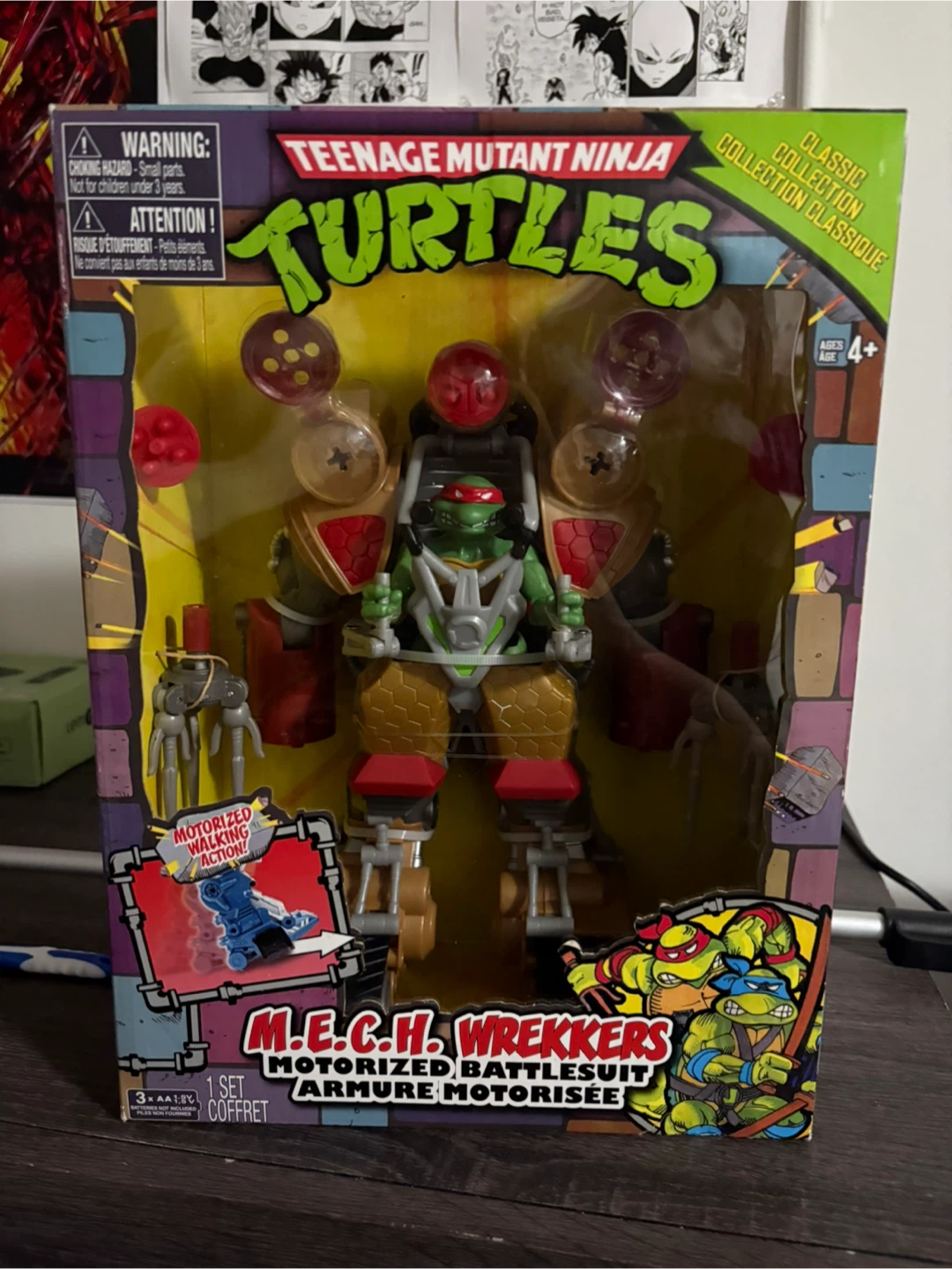 MECH WREKKERS RAPHAEL Classic Teenage Mutant Ninja Turtles