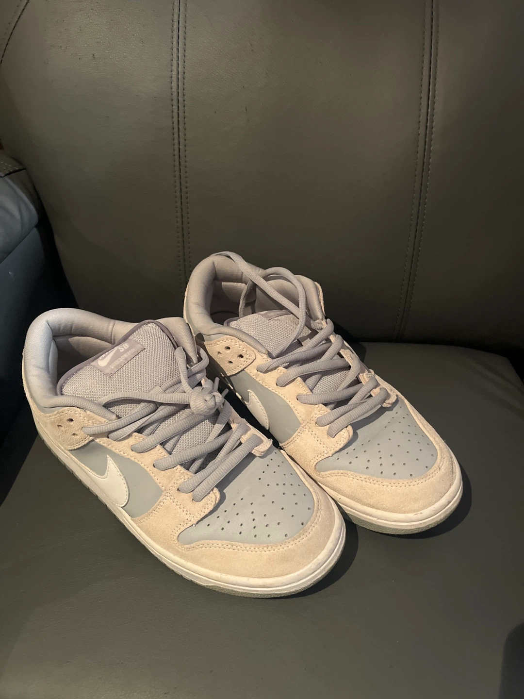 Nike Dunk Low "Grey Fog" Sneakers - photo 2