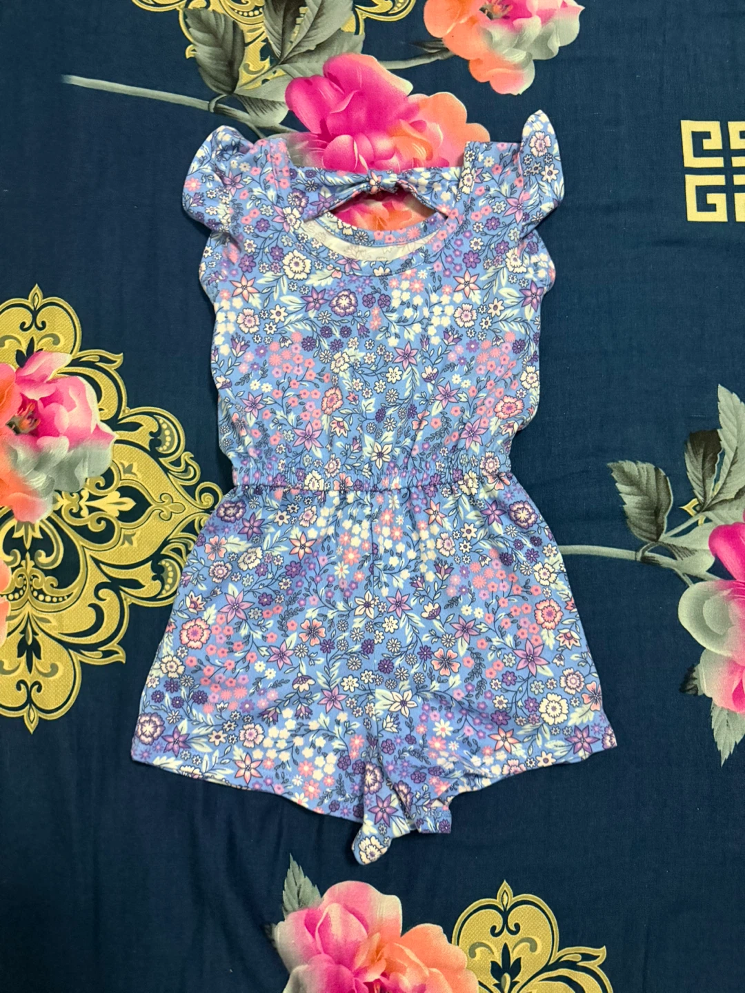 Girls Floral Romper - photo 3