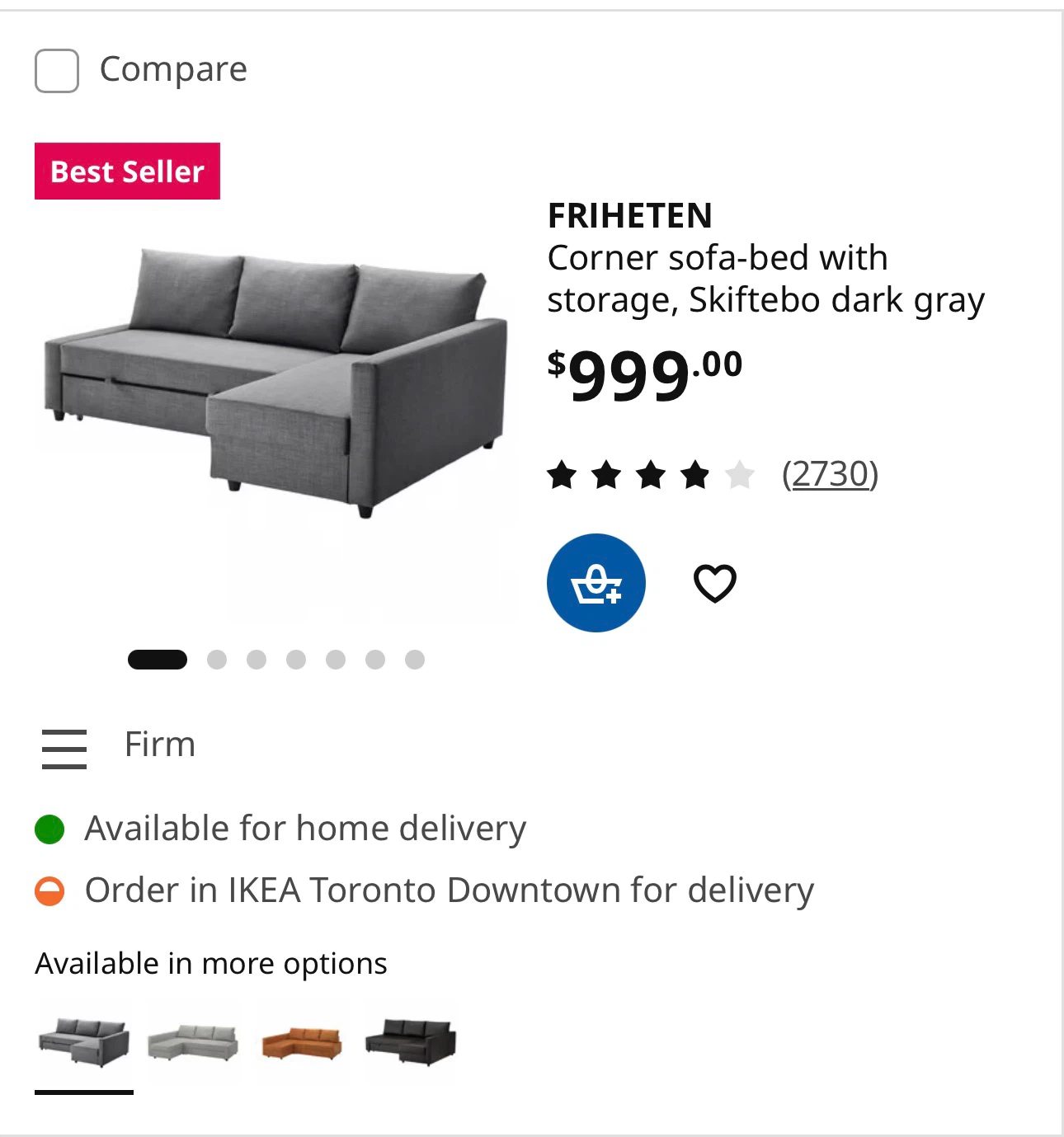 IKEA Sofa Bed + Coffee Table + Yellow Cushions + Foam - photo 2