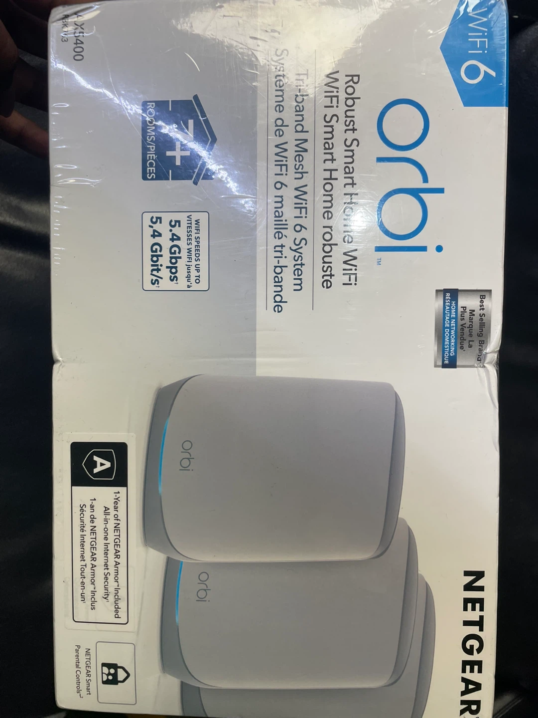 NETGEAR Orbi AX5400 Mesh WiFi 6 System (RBK763) - photo 5