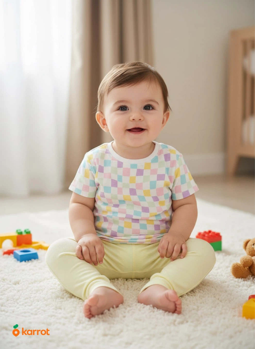 Light Yellow Baby Leggings