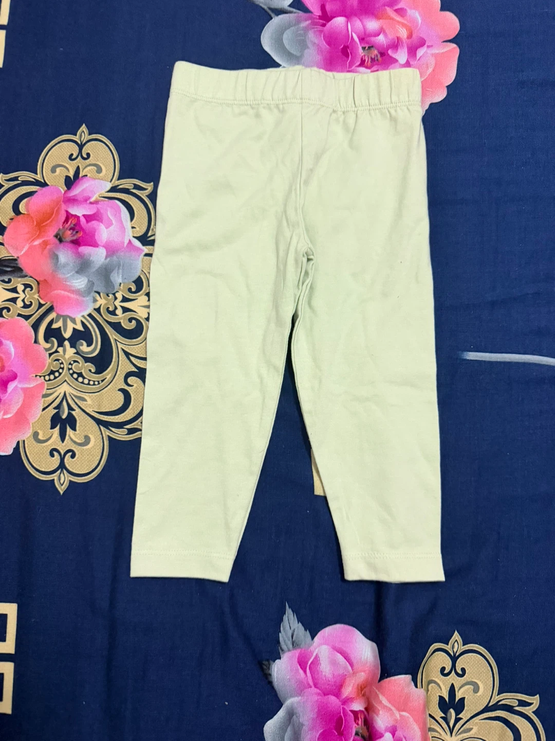 Light Yellow Baby Leggings - photo 2