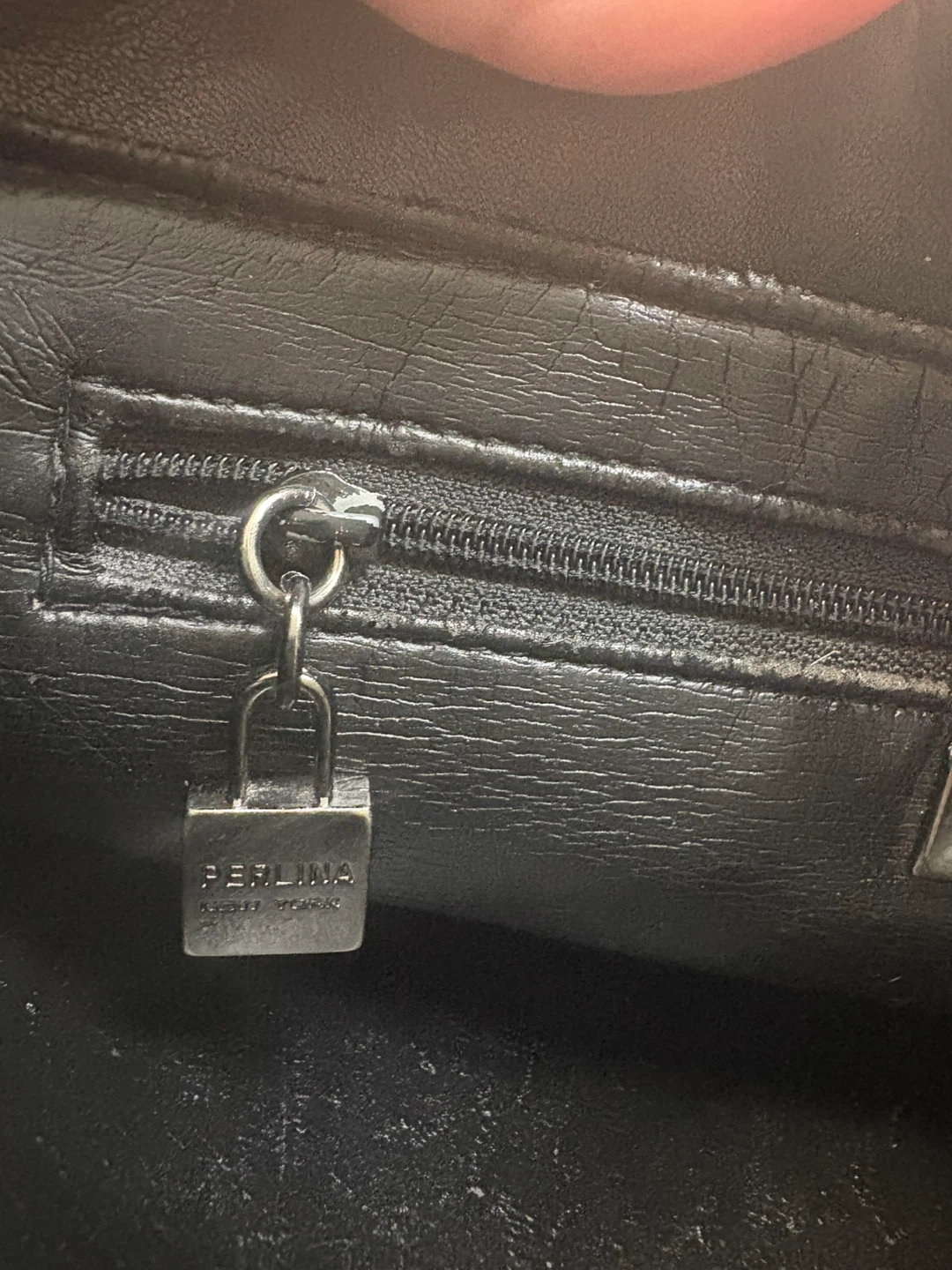 Perlina New York Black Leather Crossbody Bag - photo 5