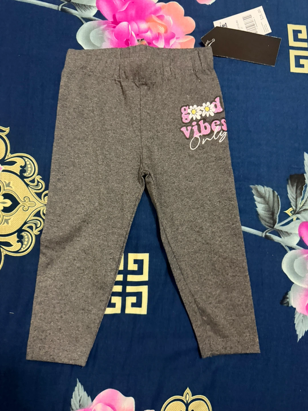 Stride Rite Girls "Good Vibes Only" Leggings Size 2T - photo 2