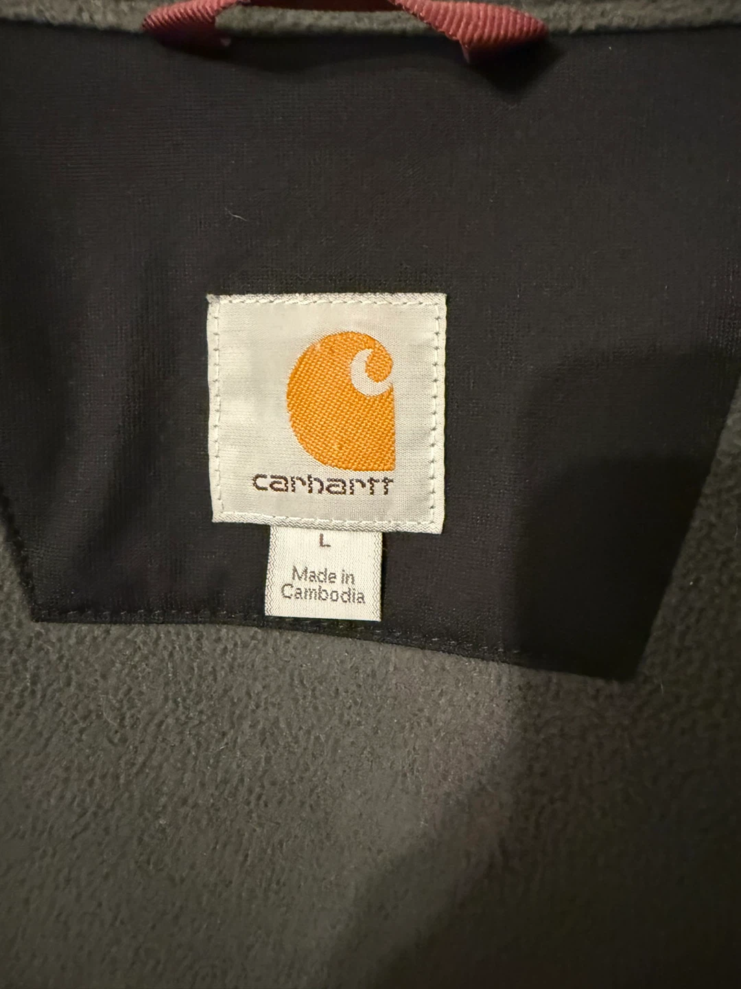 Carhart Jacket Size Large - photo 2