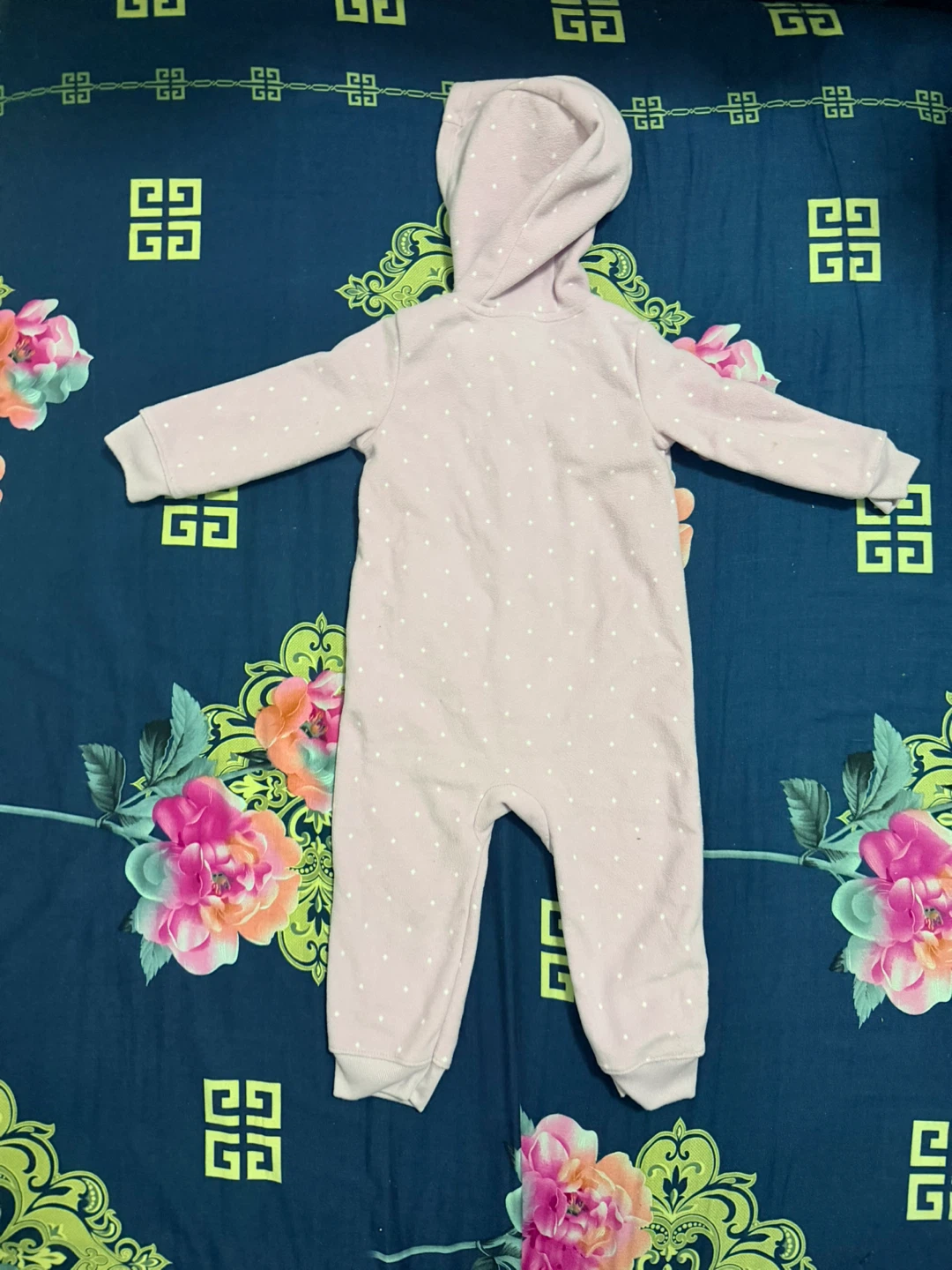 Carter's Baby Girl Pink Owl Footie Pajamas - photo 3