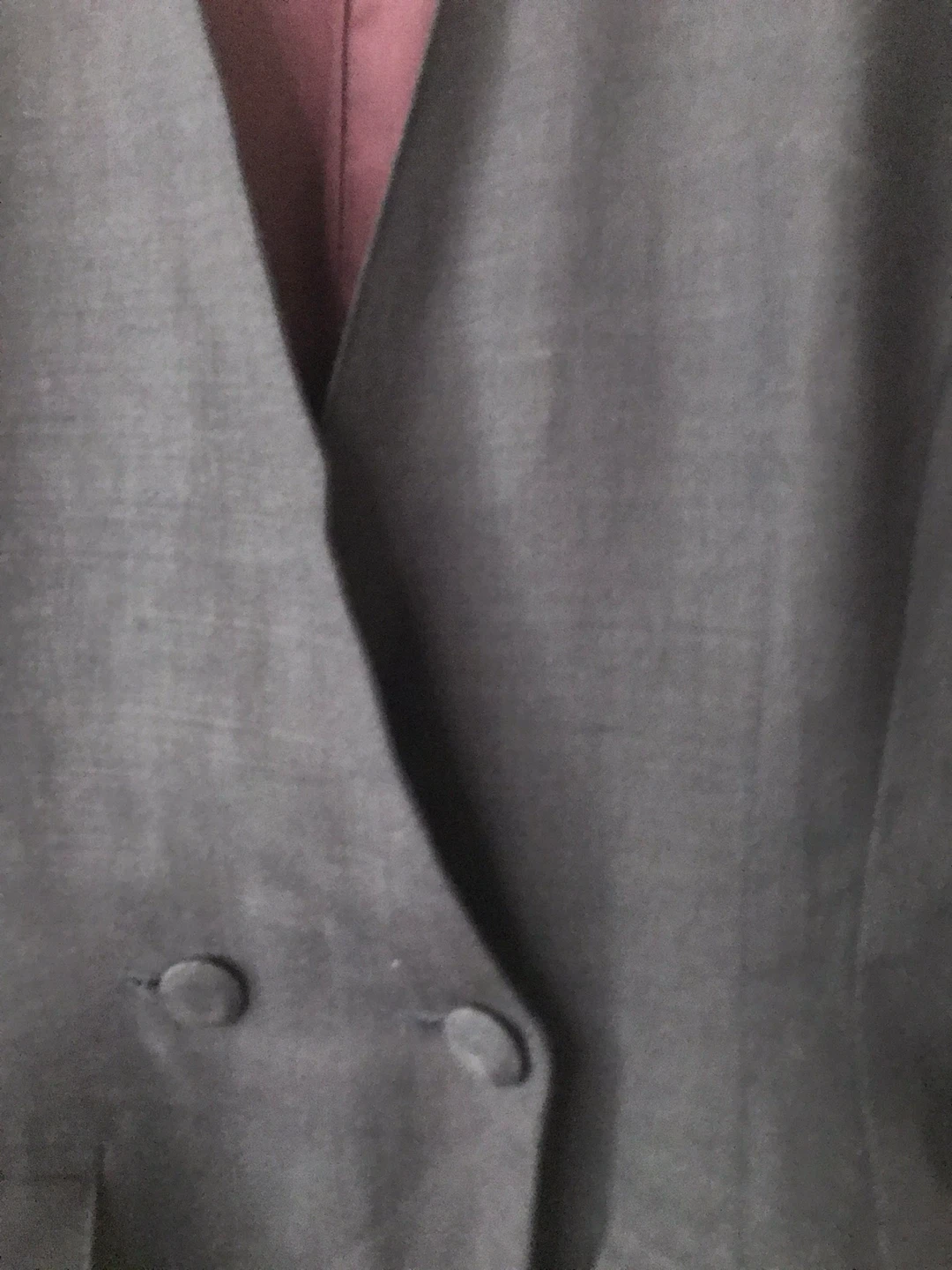Dark navy blue Double-Breasted Blazer - photo 2
