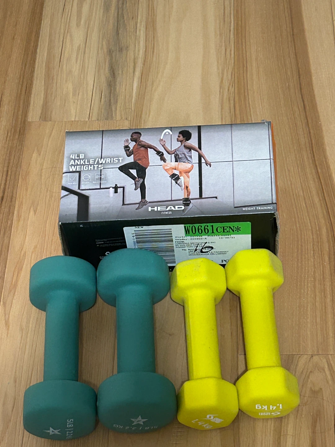 3 set of weights