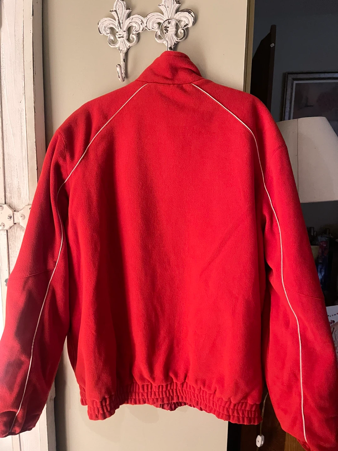 Red Canada reversible Jacket with 2010 Patch - photo 5