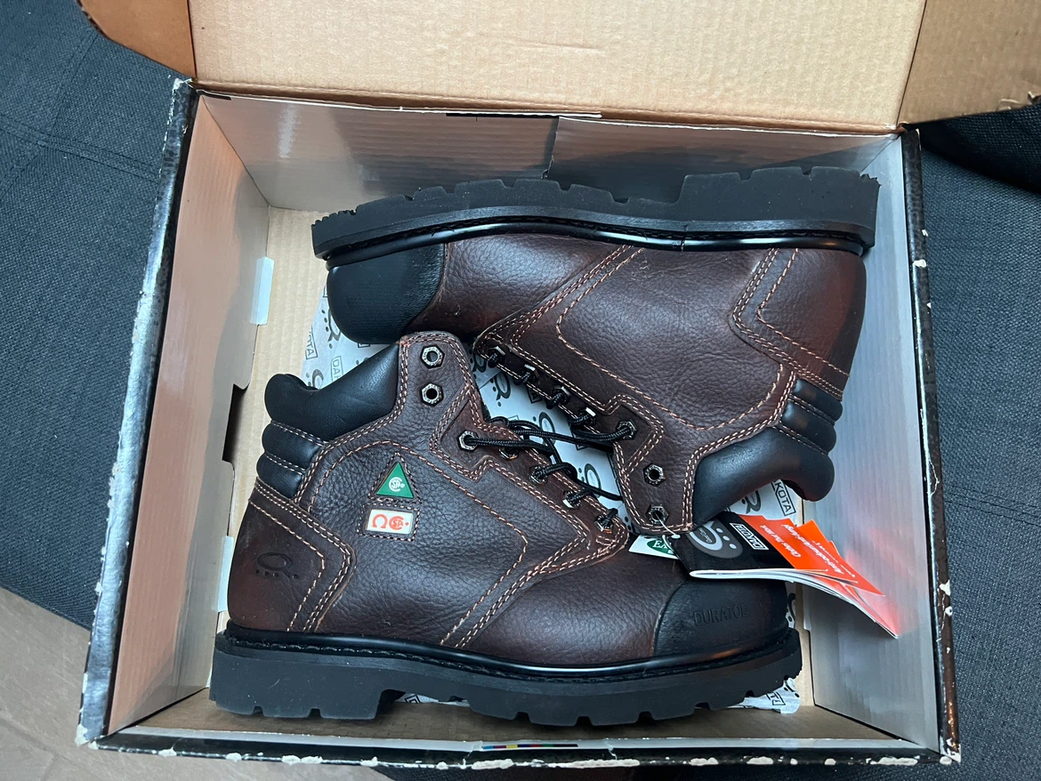 Dakota Men's Sabre Work Boots Size 9 Brown