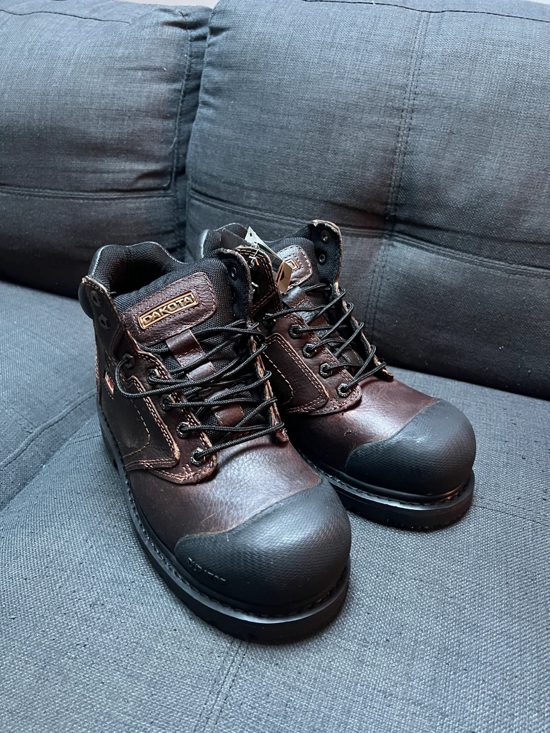 Dakota Men's Sabre Work Boots Size 9 Brown - photo 2