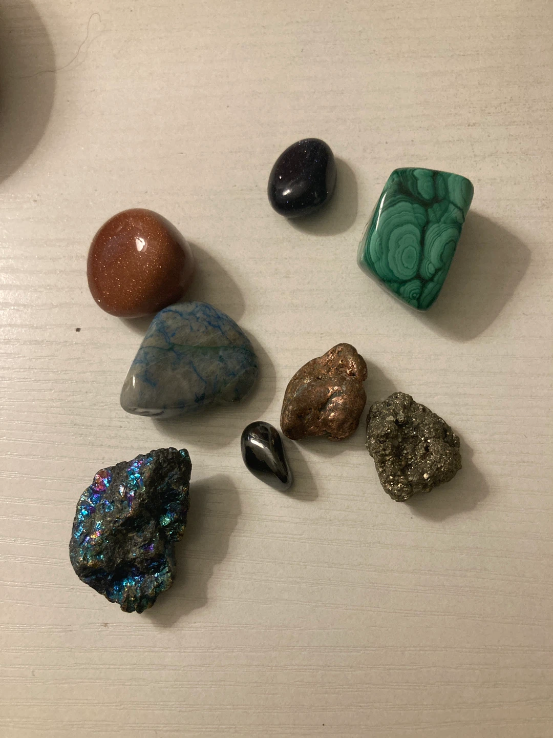 Assorted crystals