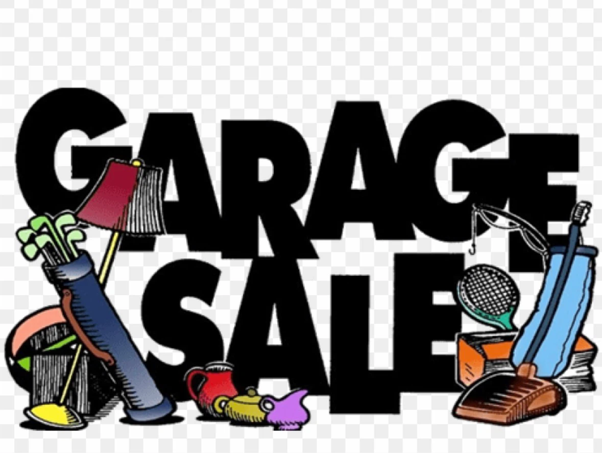 Garage sale July 1st