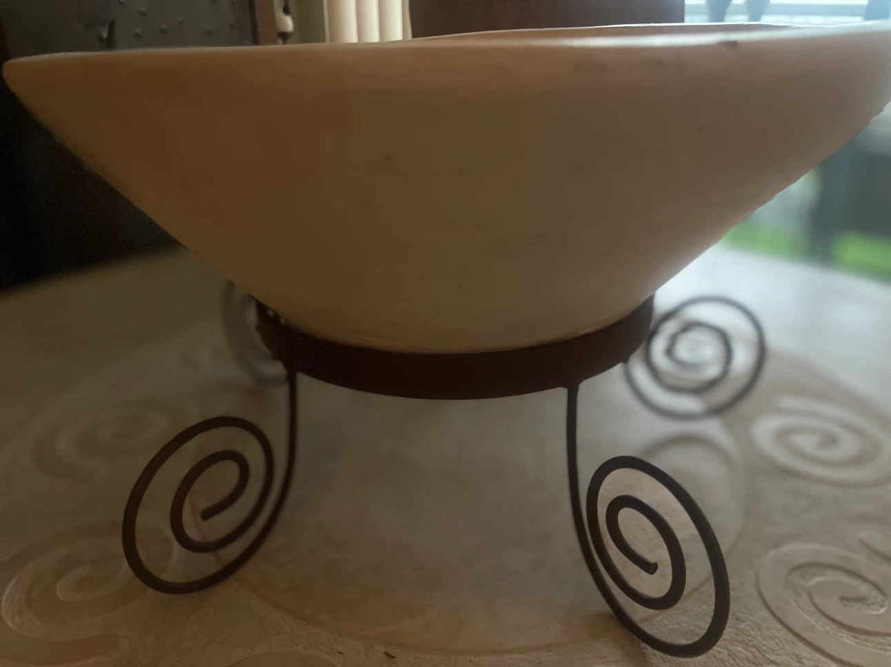Decorative Bowl with Stand - photo 2