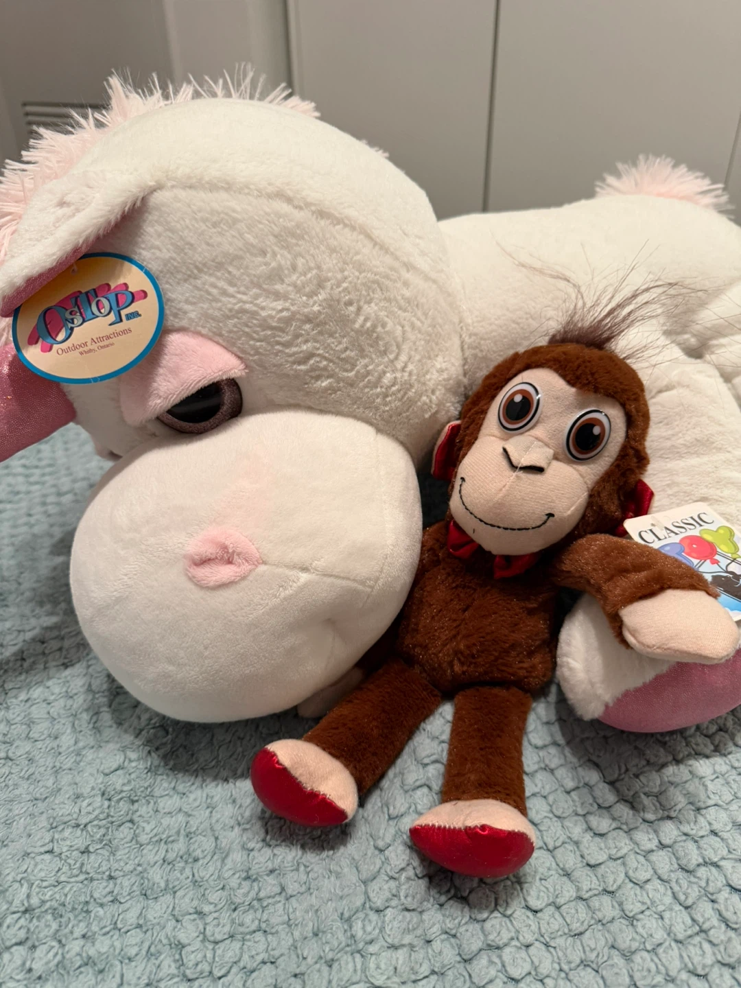 Ganz Whimsy Wonders Plush Unicorn+ monkey