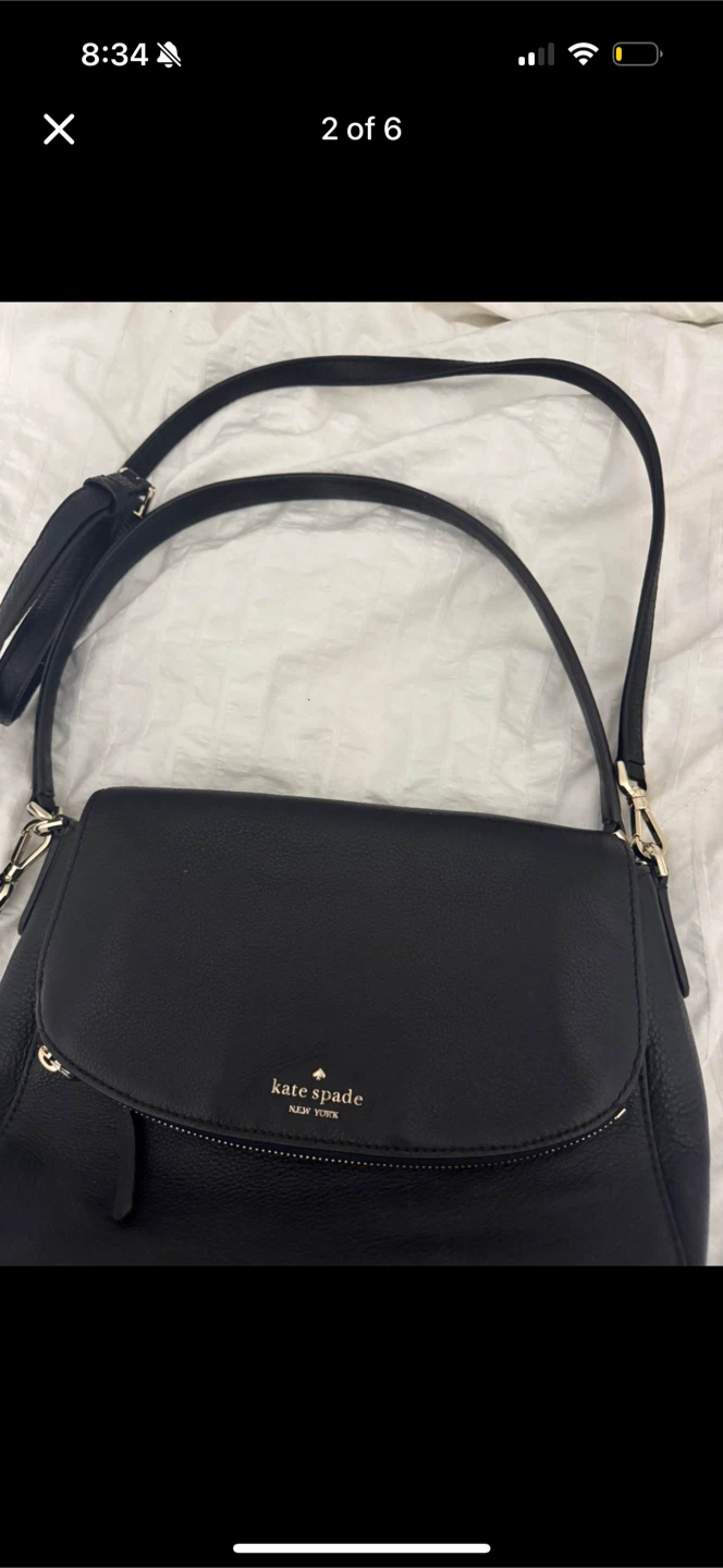 Kate Spade New York Black Leather Shoulder Bag - photo 2