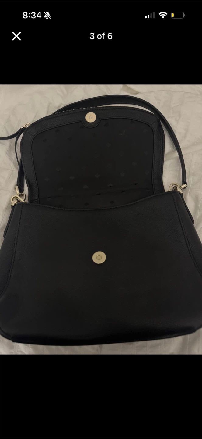 Kate Spade New York Black Leather Shoulder Bag - photo 3
