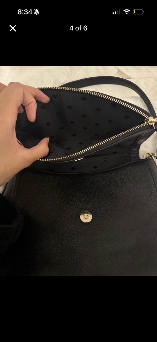 Kate Spade New York Black Leather Shoulder Bag - photo 4