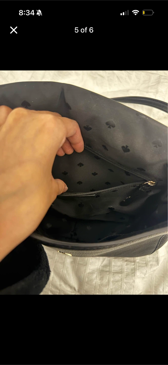 Kate Spade New York Black Leather Shoulder Bag - photo 5