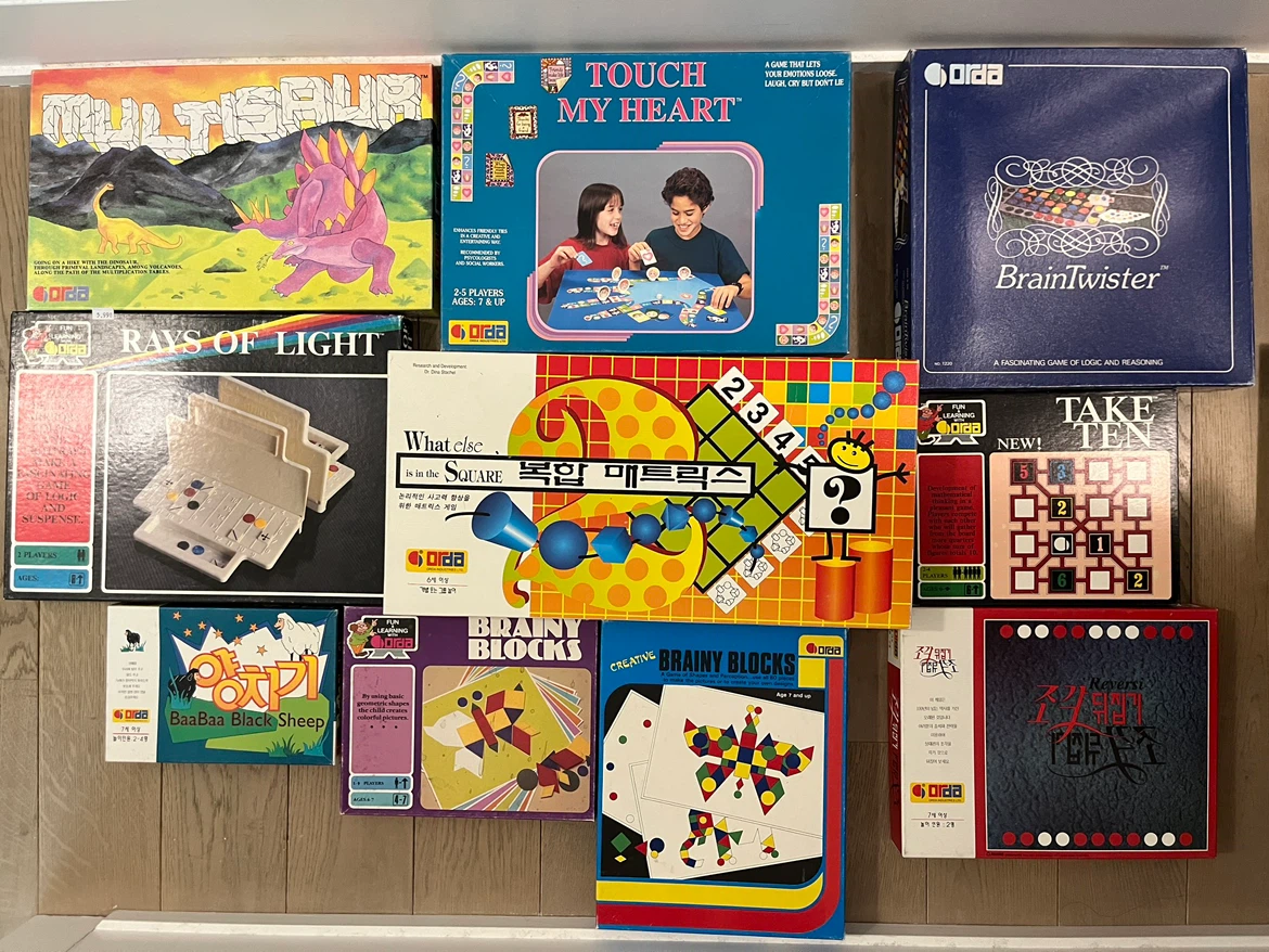 이스라엘 영재교육 Orda Board Game 30개 + 지침서 - photo 2