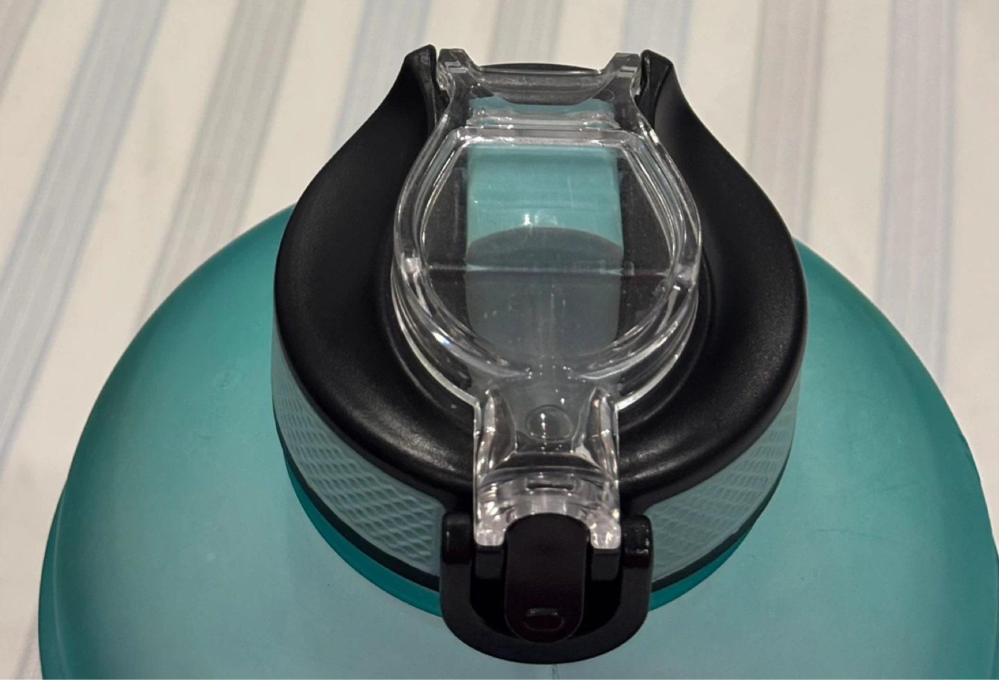 Large Motivational Water Bottle with Straw - photo 2