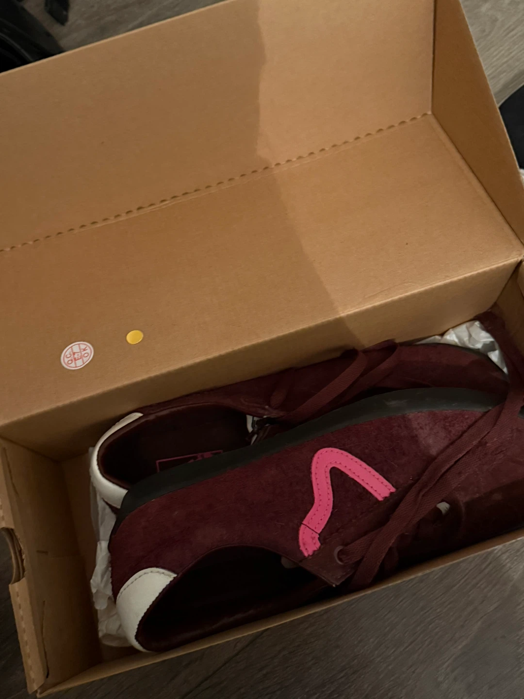 Vans Burgundy Suede Shoes