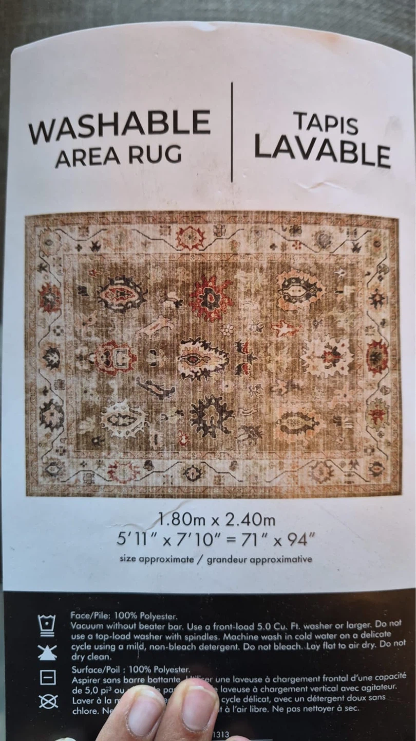 Washable Area Rug