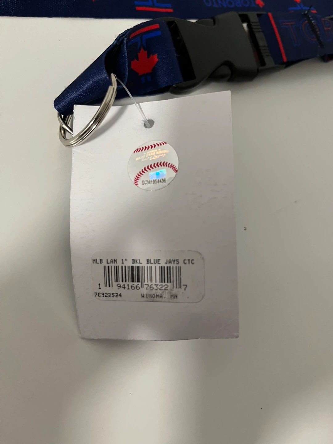 Toronto Blue Jays City Connect Lanyard With Detachable Buckle 1" - photo 2