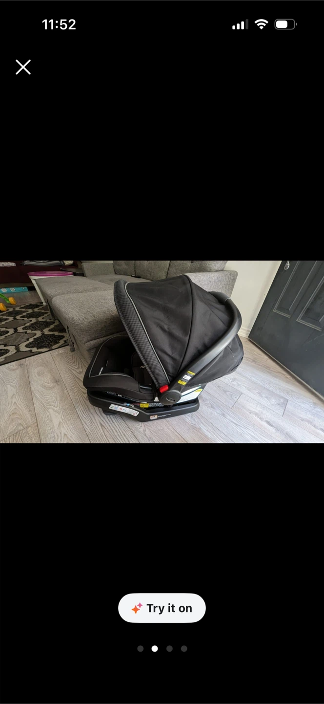 Baby Car Seat Base with SnugRide SnugLock - photo 3
