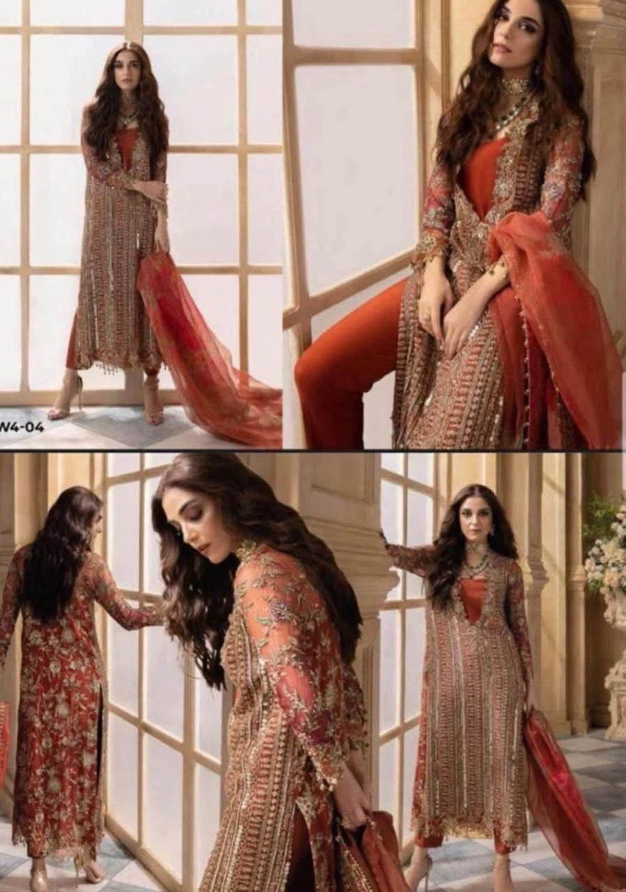 Women's Embroidered Kurti and Pants Set